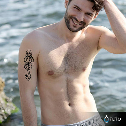 Die Reliquien des Todes - TETO Temporäre Tattoos
