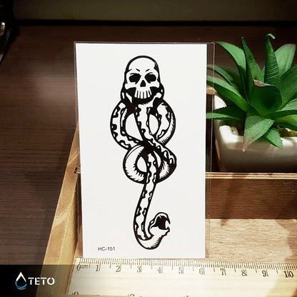 Die Reliquien des Todes - TETO Temporäre Tattoos
