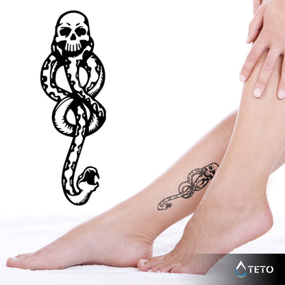 Die Reliquien des Todes - TETO Temporäre Tattoos