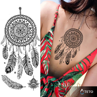 Traumfänger – Typ A - TETO Temporäre Tattoos