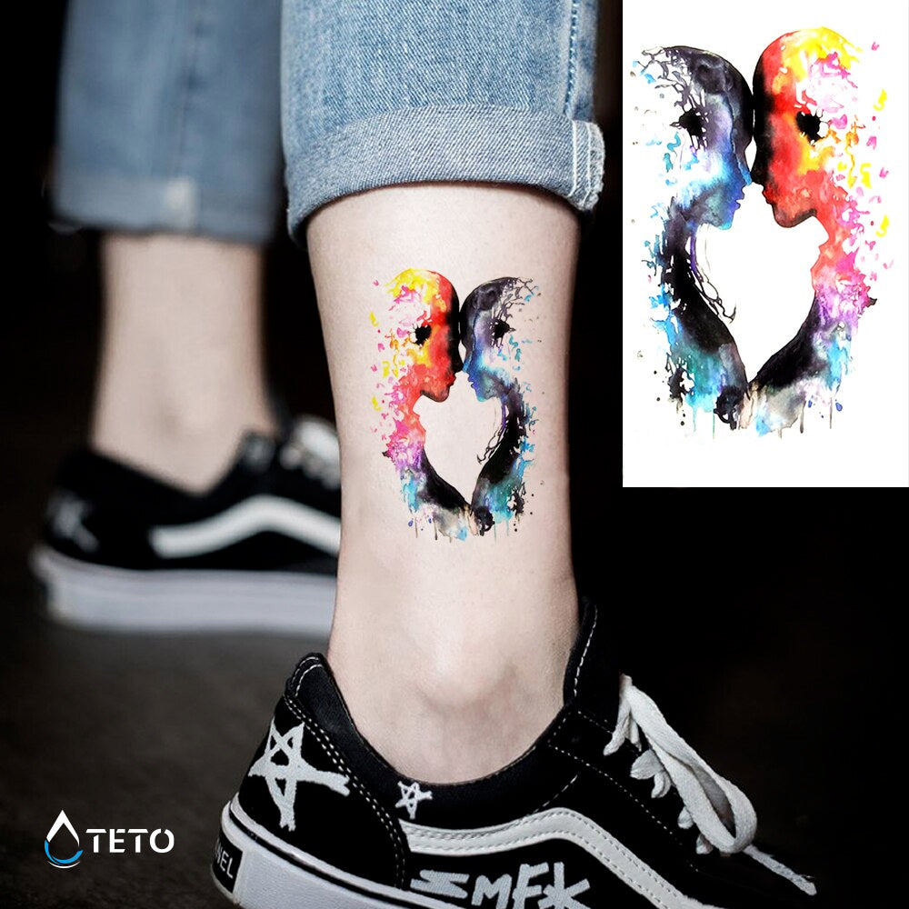 Sternzeichen Zwillinge - TETO Temporäre Tattoos