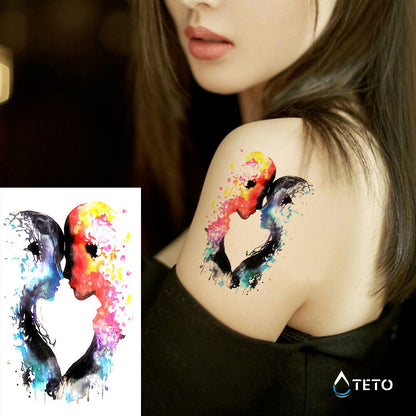 Sternzeichen Zwillinge - TETO Temporäre Tattoos