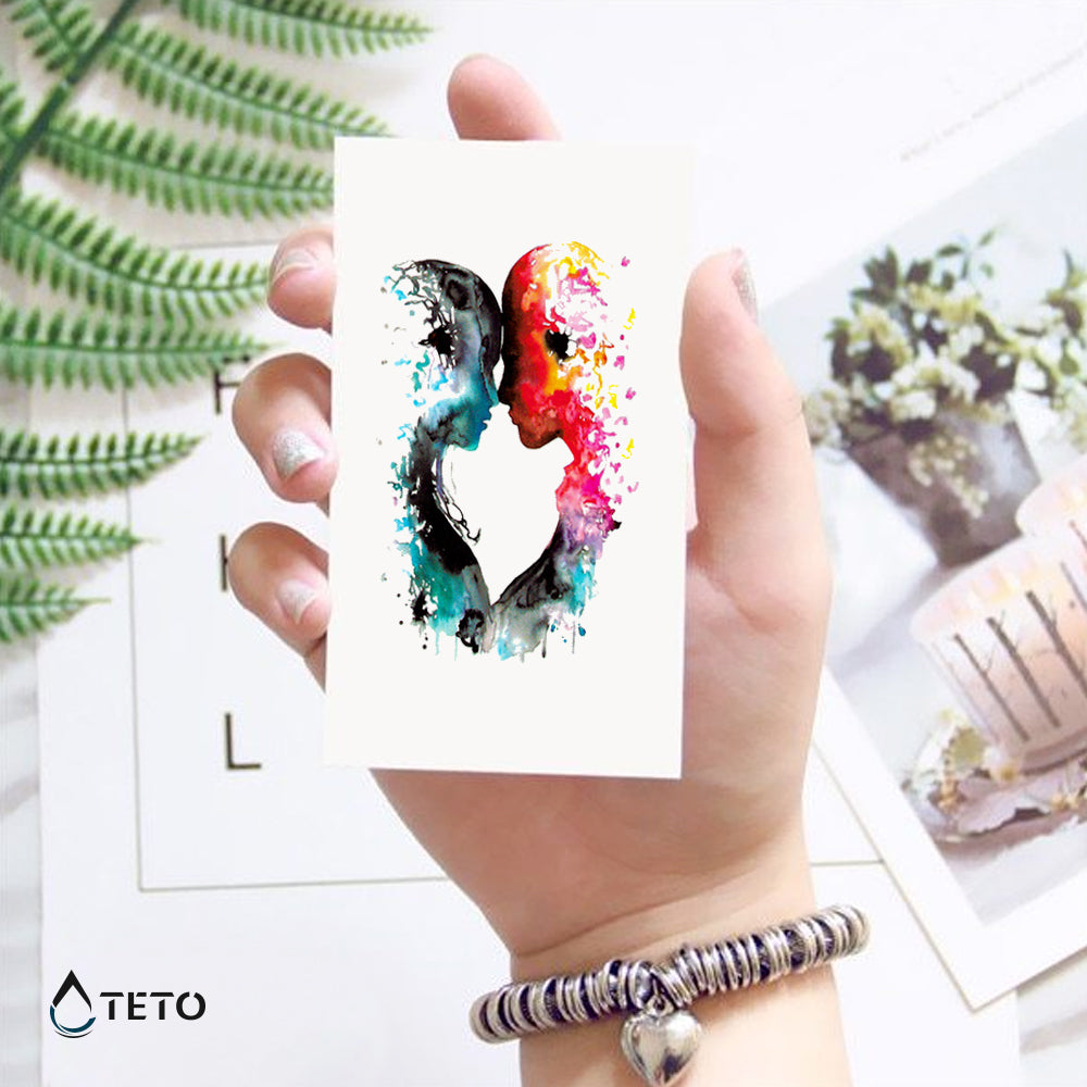 Sternzeichen Zwillinge - TETO Temporäre Tattoos