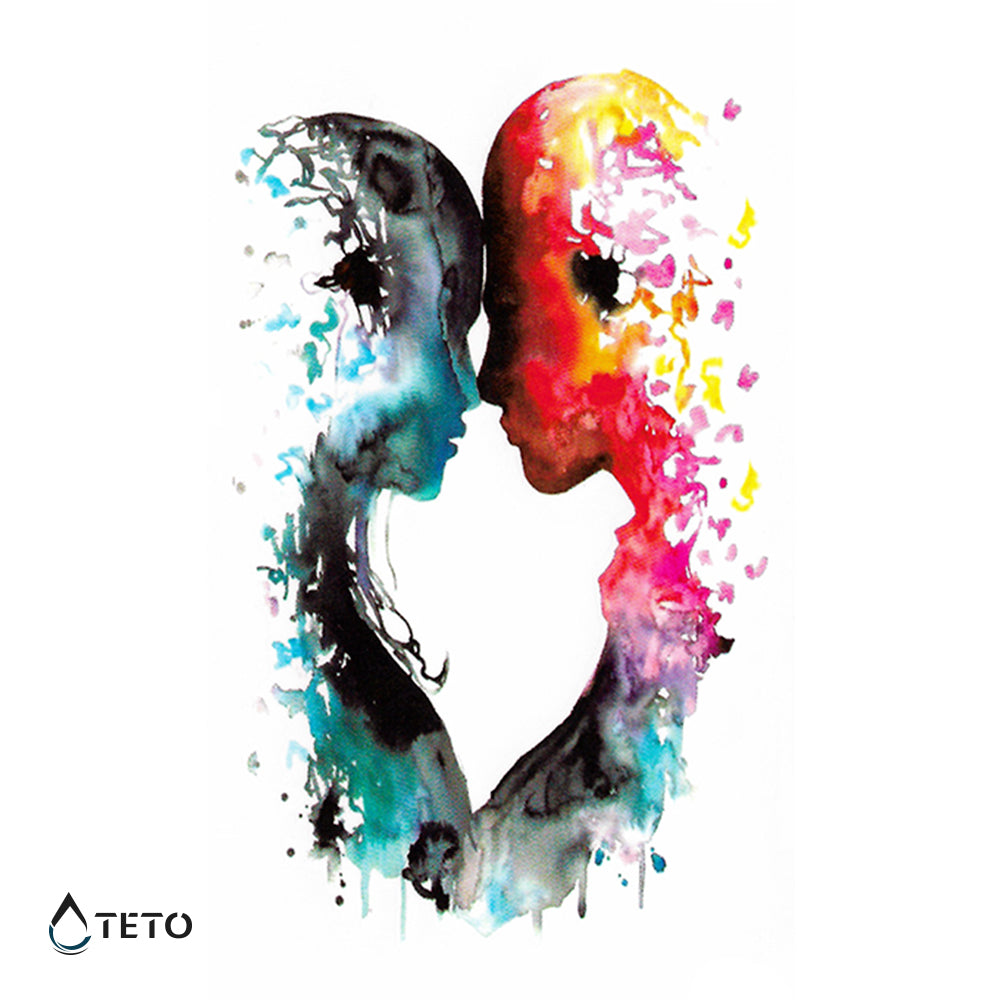 Sternzeichen Zwillinge - TETO Temporäre Tattoos