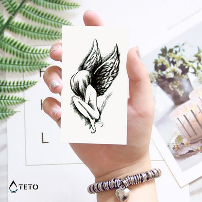 Gefallener Engel - TETO Temporäre Tattoos