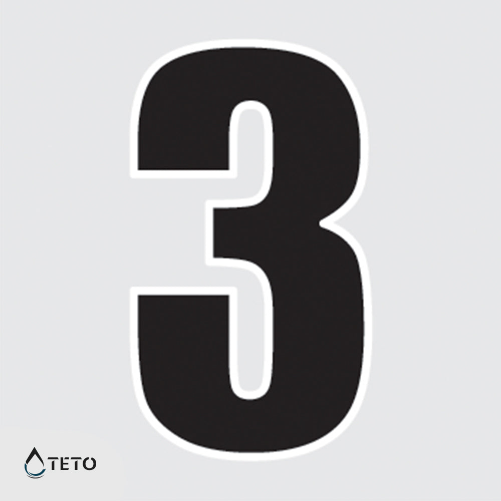 Nummer 3 - TETO Temporäre Tattoos