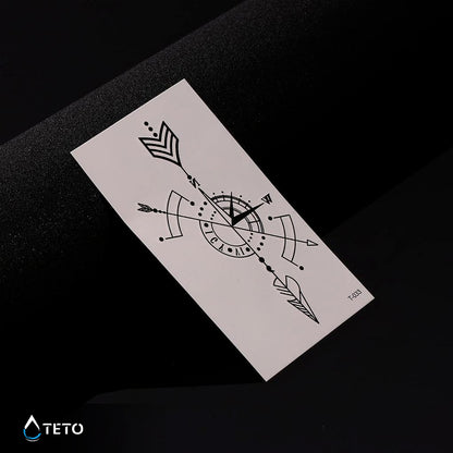 Die richtige Richtung - TETO Temporäre Tattoos