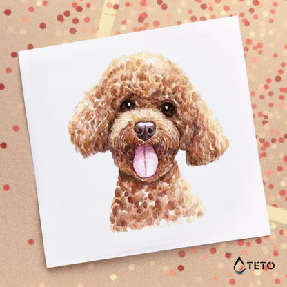 Pudel - TETO Temporäre Tattoos