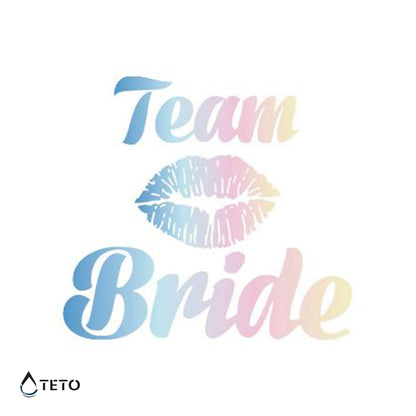 Braut-Team - TETO Temporäre Tattoos