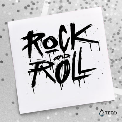 Rock and Roll - TETO Temporäre Tattoos