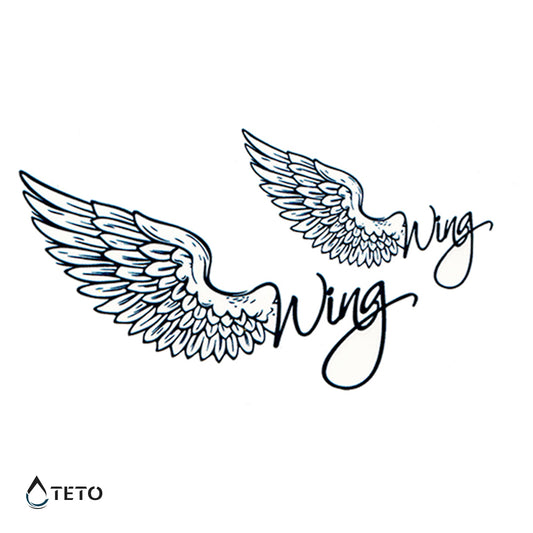 Flügel / Wing - Set - TETO Temporäre Tattoos