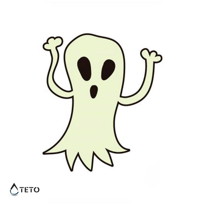 Gespenst - Leuchtet im Dunkeln - TETO Temporäre Tattoos