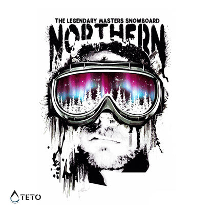 Snowboard-Meister - TETO Temporäre Tattoos