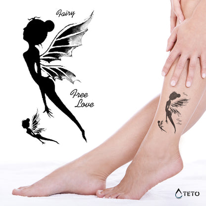 Feen - Set – Typ B - TETO Temporäre Tattoos