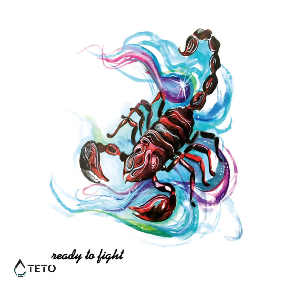 Skorpion - TETO Temporäre Tattoos