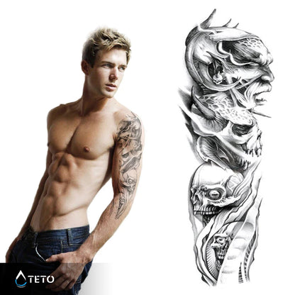 Der Kreislauf des Lebens - TETO Temporäre Tattoos