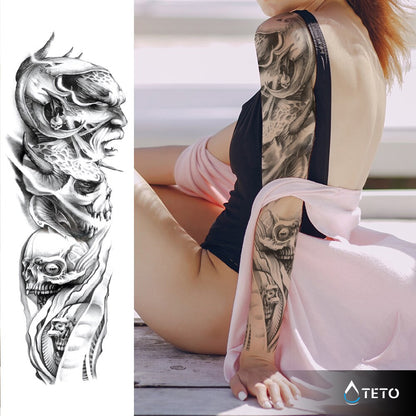 Der Kreislauf des Lebens - TETO Temporäre Tattoos