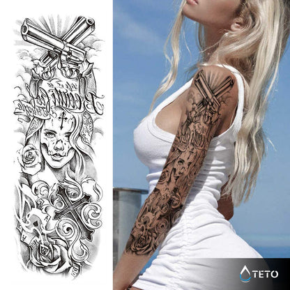 Die Gefahren des Lebens - TETO Temporäre Tattoos