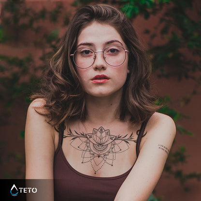 Mandala Typ E - TETO Temporäre Tattoos