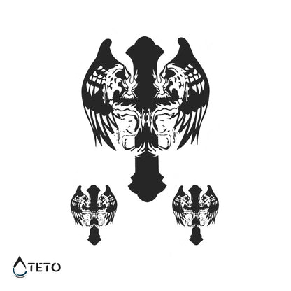 Drachenpriester - Set – Semipermanente - TETO Temporäre Tattoos