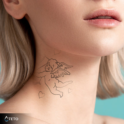 Eros - Set – Semipermanente - TETO Temporäre Tattoos