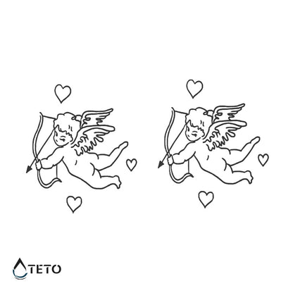 Eros - Set – Semipermanente - TETO Temporäre Tattoos