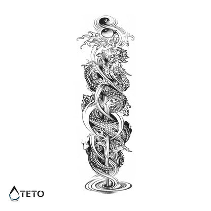 Gib nicht auf – Semipermanente - TETO Temporäre Tattoos