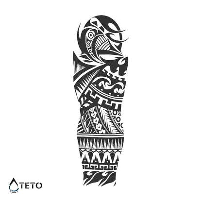 Tribal – Typ A – Semipermanente - TETO Temporäre Tattoos