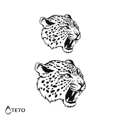 Leopard - Set – Semipermanente - TETO Temporäre Tattoos
