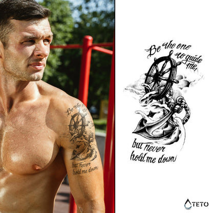 Führe mich, aber beschränke mich nie – Semipermanente - TETO Temporäre Tattoos