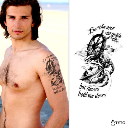 Führe mich, aber beschränke mich nie – Semipermanente - TETO Temporäre Tattoos