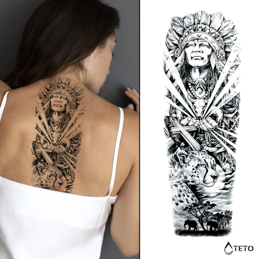 Glaube und Leben – Semipermanente - TETO Temporäre Tattoos