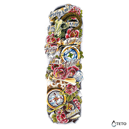 Ein Heiliger hat eine Vergangenheit, ein Sünder hat eine Zukunft - TETO Temporäre Tattoos