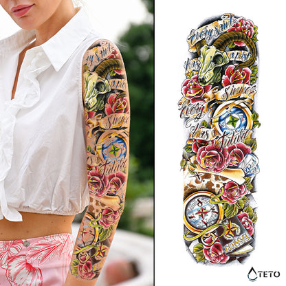 Ein Heiliger hat eine Vergangenheit, ein Sünder hat eine Zukunft - TETO Temporäre Tattoos