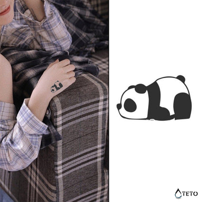 Panda – Semipermanente - TETO Temporäre Tattoos