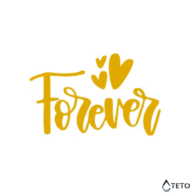 Für immer und ewig - TETO Temporäre Tattoos
