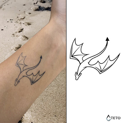 Fliegender Drache – Semipermanente