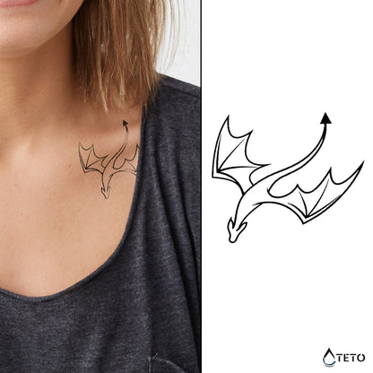 Fliegender Drache – Semipermanente